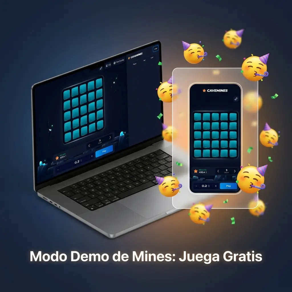 Modo demo de Mines en 1win: juega gratis sin depósito y practica todas las mecánicas del juego