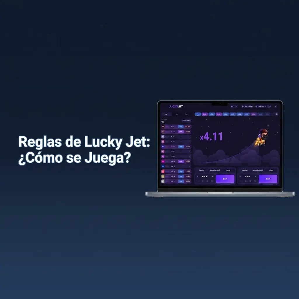 Personaje Lucky Joe volando con multiplicador creciente en juego de predicción Lucky Jet