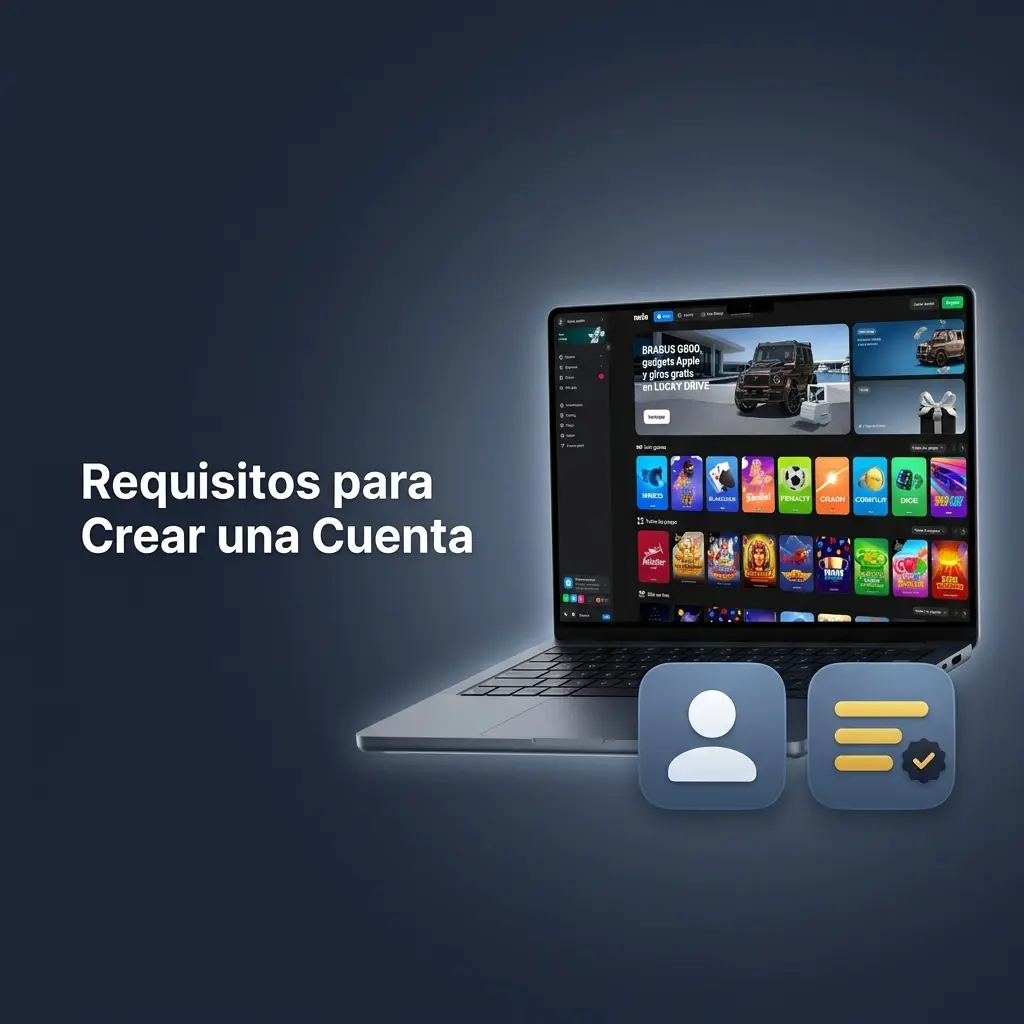 Requisitos para crear cuenta en plataforma: edad mínima 18 años, datos verídicos y documentos válidos en Colombia