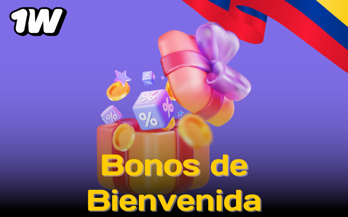 Bonos de bienvenida 1win para jugadores de Colombia: casino y deportes en los primeros 4 depósitos