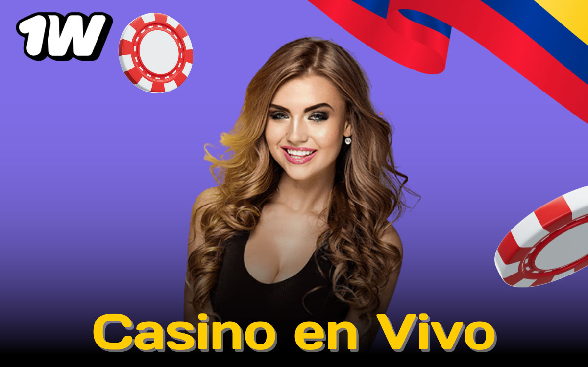 Casino en vivo 1win con crupieres reales en video: ruleta, blackjack, baccarat, póker y game shows en vivo