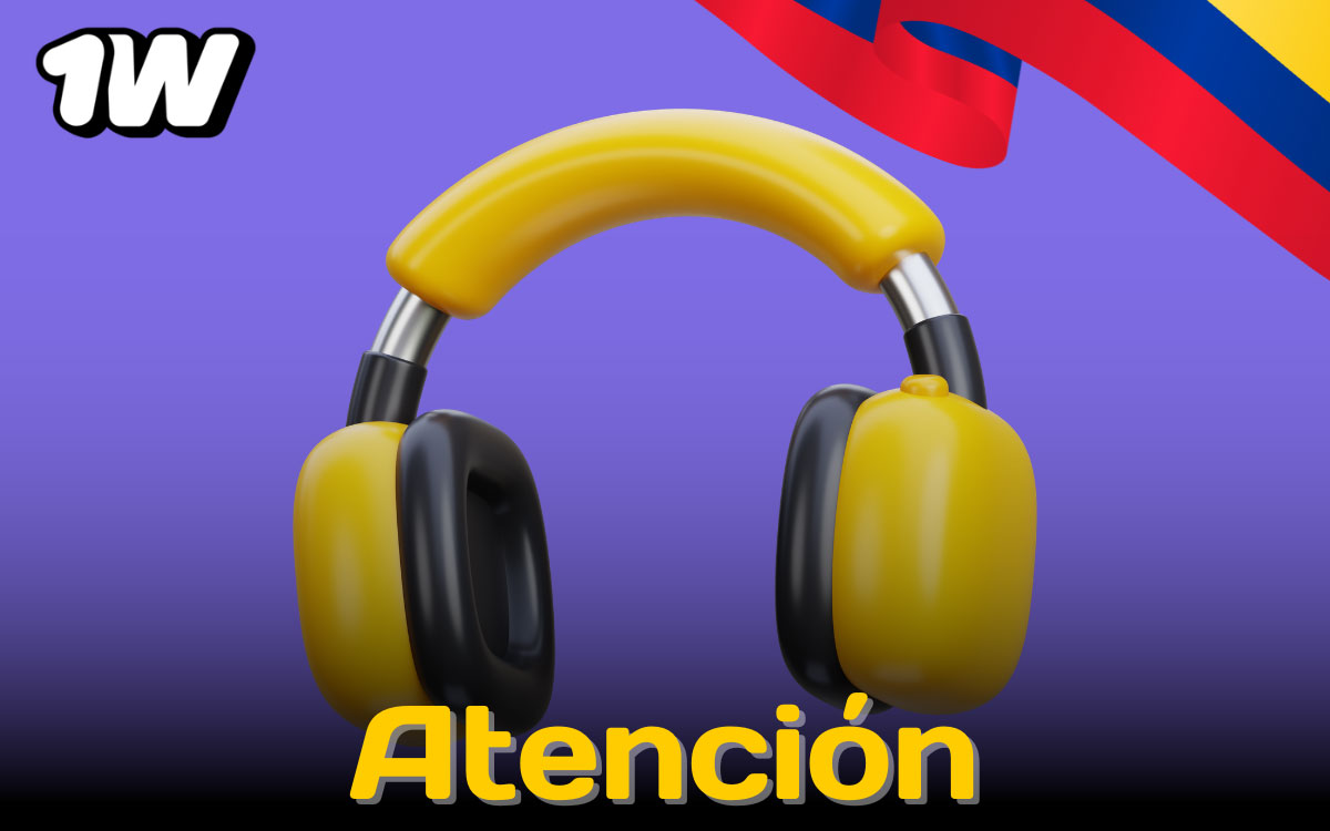 Equipo de soporte 1win Colombia disponible 24/7 por chat en vivo, correo, Telegram y sección de ayuda FAQ