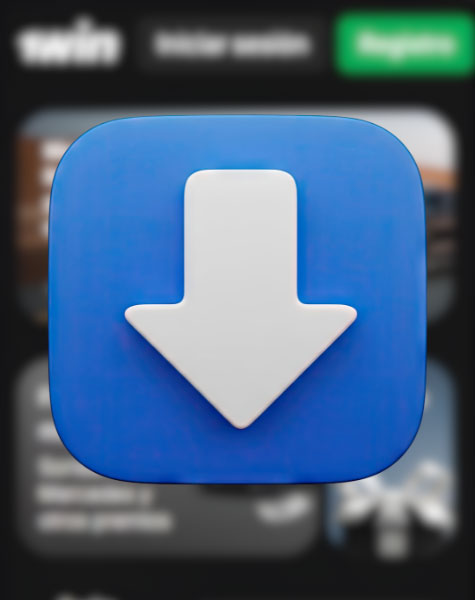 Instrucción Descarga e instala la app desde esta página