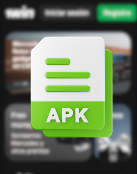 Instrucción Descarga el APK de 1win