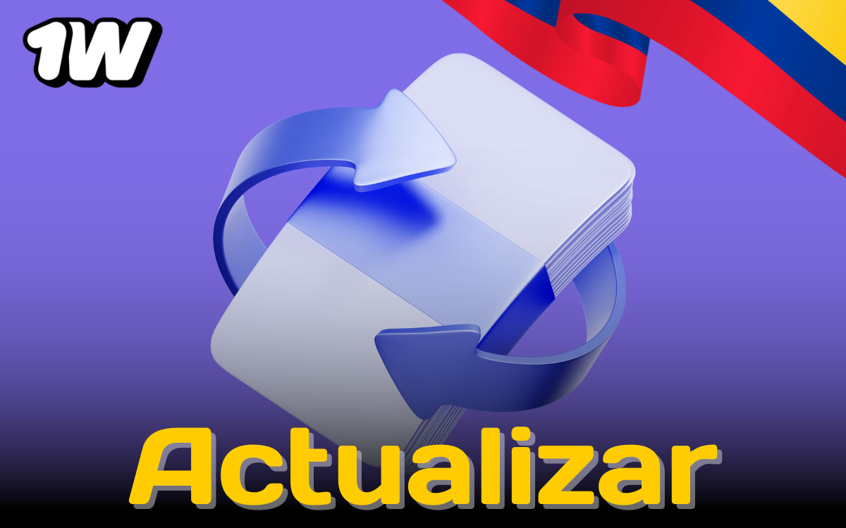1win Pasos para Actualizar la App