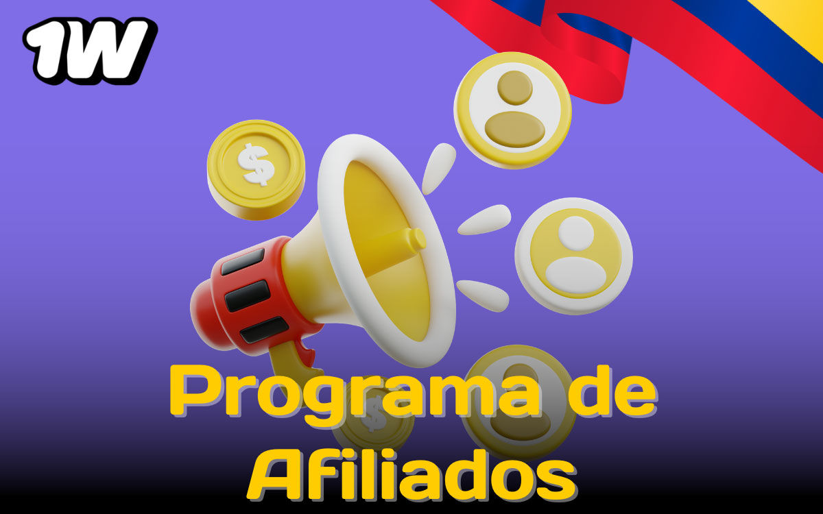 Programa de afiliados 1win Colombia: comisiones, revenue share y CPA para socios referidores