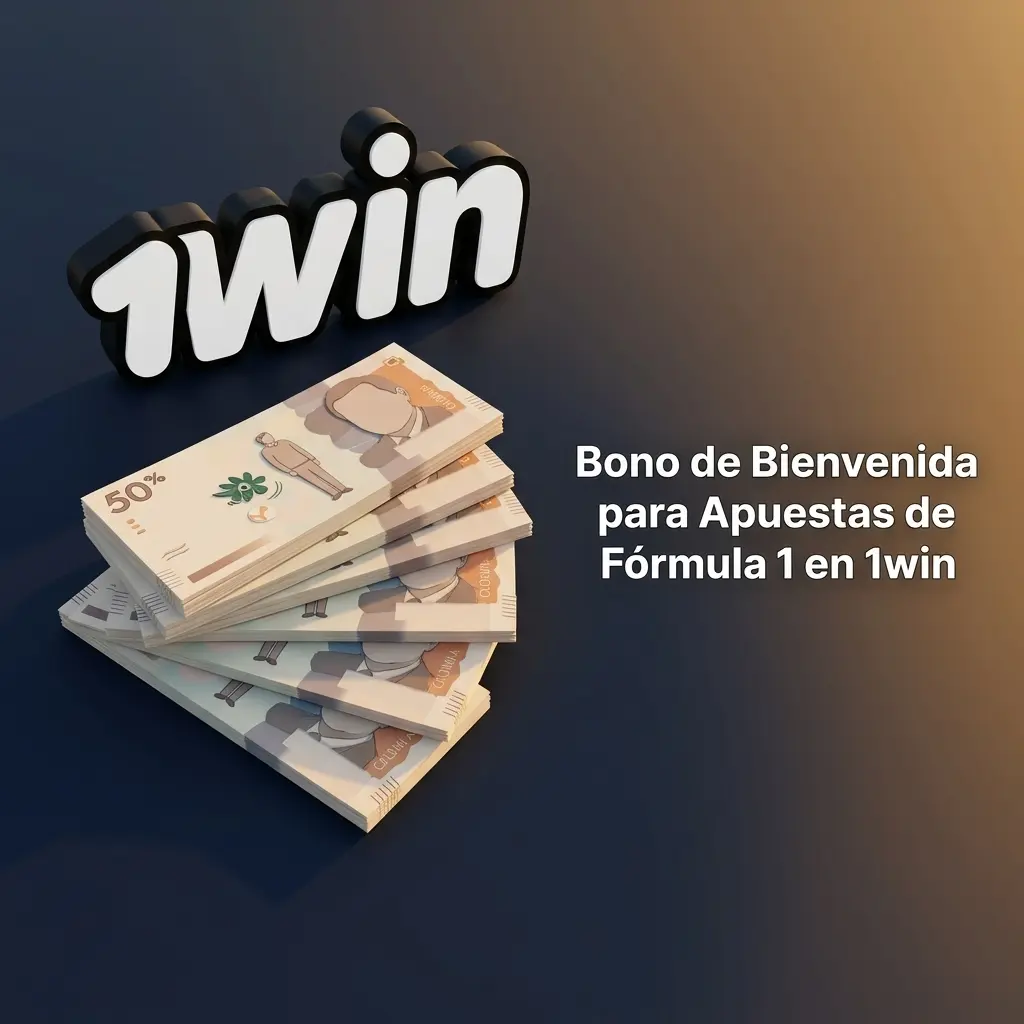 Bono de bienvenida 1win hasta 500 USD para apuestas deportivas de Fórmula 1 en Colombia