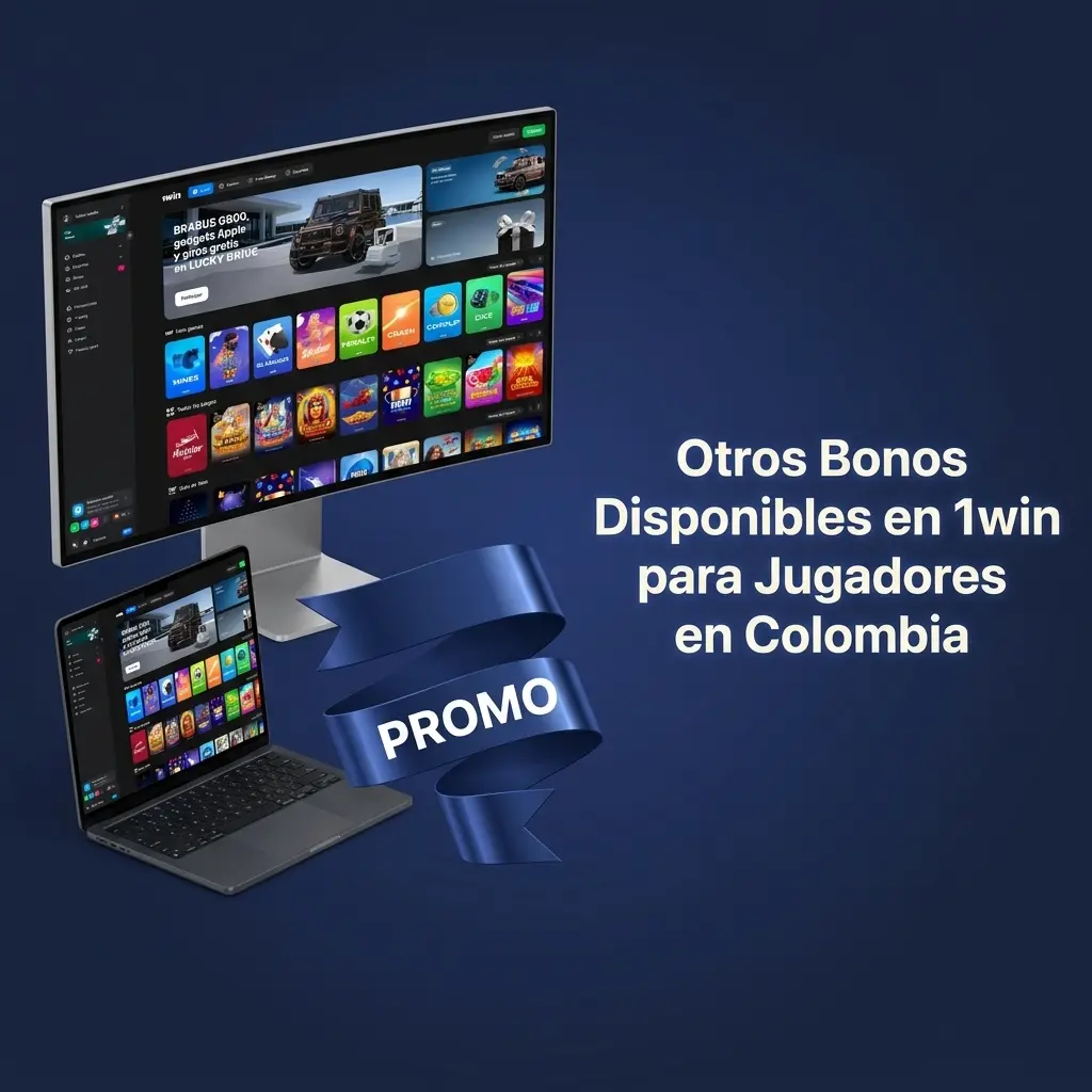 Bonos disponibles en 1win Colombia: pago anticipado, apuestas combinadas, recarga y cashback en casino